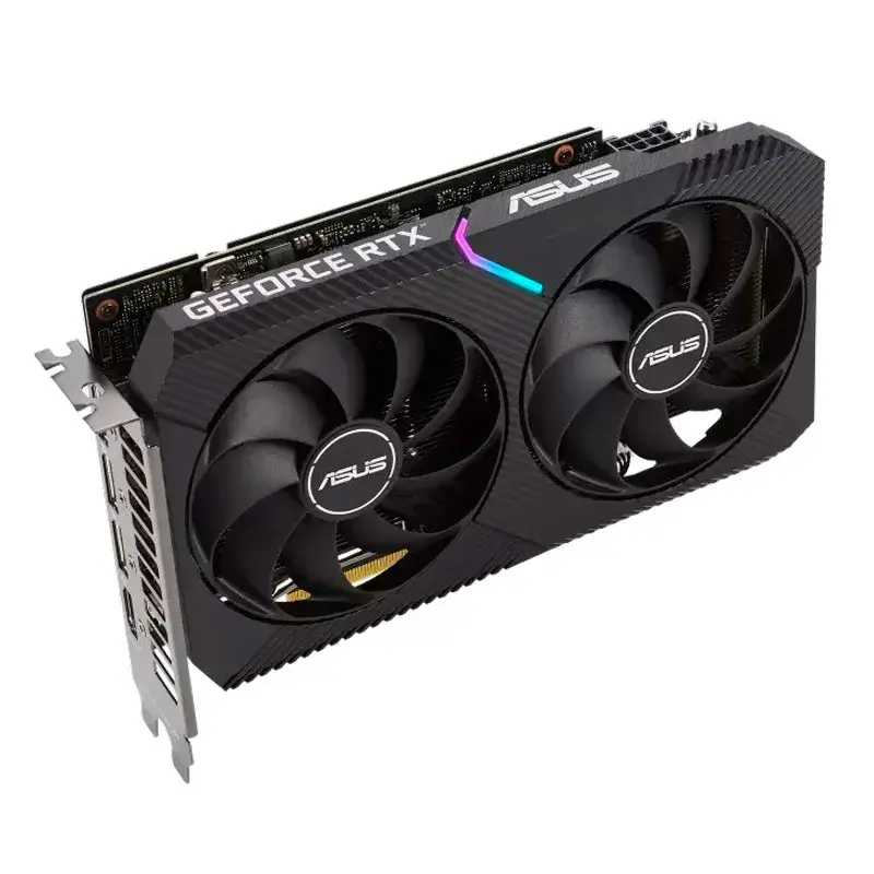 کارت گرافیک ASUS Dual GeForce RTX3060 OC 12GB GDDR6 192Bit