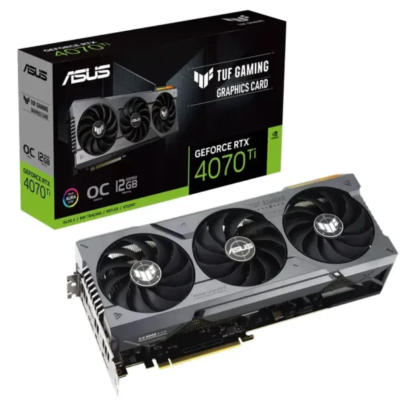 کارت گرافیک Asus TUF Gaming GeForce RTX 4070 Ti OC 12GB GDDR6X 192Bit