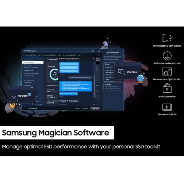 حافظه SSD سامسونگ Samsung 990 Pro 1TB M.2