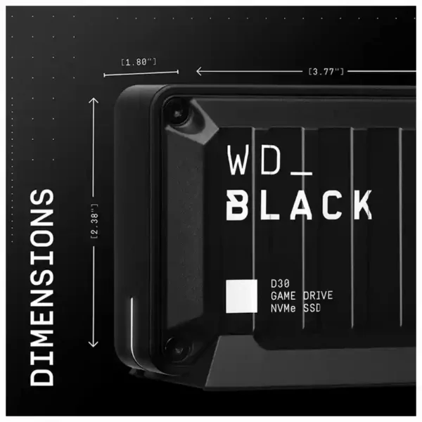 Western Digital WD_BLACK D30 Game Drive 1TB