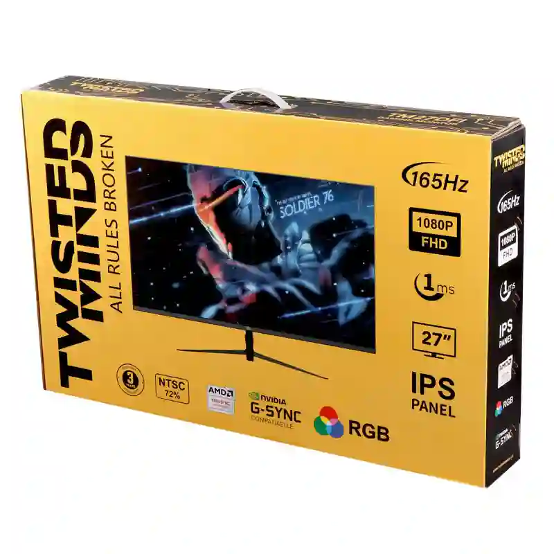 مانیتور گیمینگ تویستد مایندز “Twisted Minds TM27DFI FHD IPS LED 27