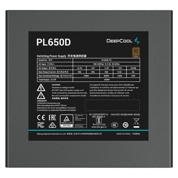 پاور دیپ کول DeepCool PL650D Bronze 650W