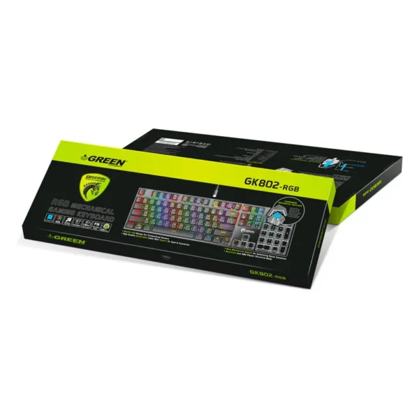 کیبورد گیمینگ Green GK802-RGB