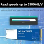 حافظه SSD وسترن دیجیتال Western Digital Blue SN570 1TB M.2