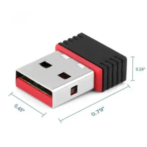 دانگل وای فای (کارت شبکه بی سیم) WiFi 802.IIN USB 2.0 (بدون آنتن)