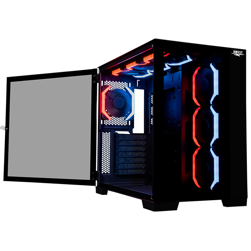 Awest GT-AQ14-MB Mid Tower Case