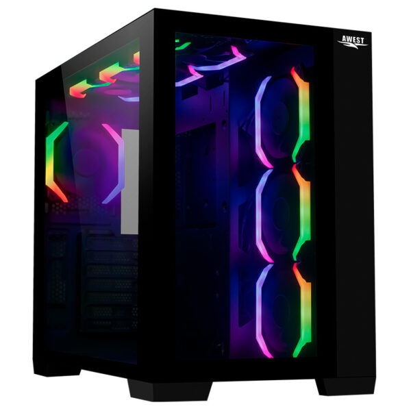 Awest GT-AQ14-MB Mid Tower Case