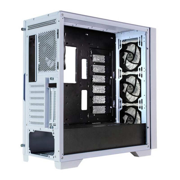 Master Tech Hunter X Gaming White Computer Case