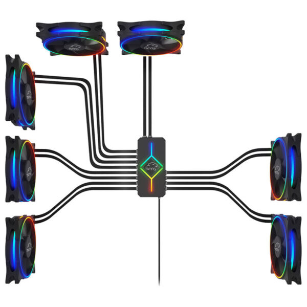 TSCO GFAN 330 ARGB 12*12Cm 3-in-1 Case Fan