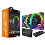 Cougar Vortex RGB HPB 120 Cooling Kit 12*12 Case Fan