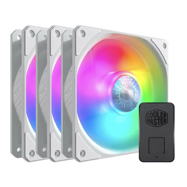 Cooler Master SICKLEFLOW 120 ARGB White 3IN1 Case Fan