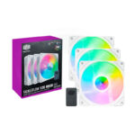 Cooler Master SICKLEFLOW 120 ARGB White 3IN1 Case Fan