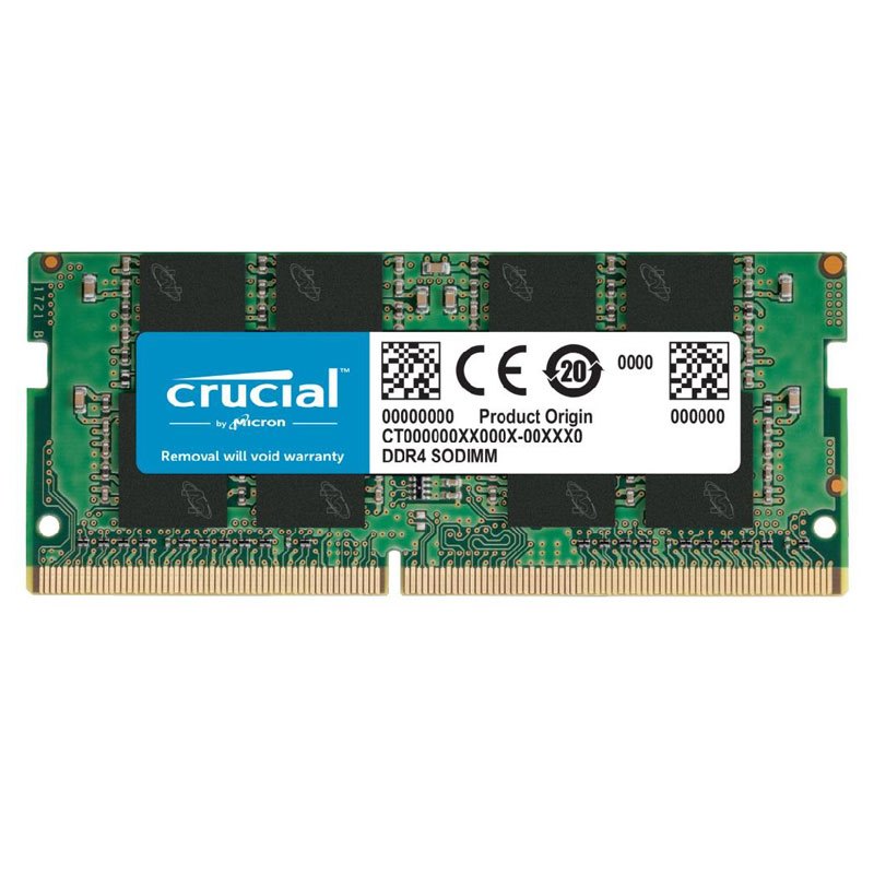 Crucial DDR4 32GB 3200MHz CL22 Laptop Ram