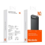 mcdodo power bank 22.5W capacity 20000 mAh