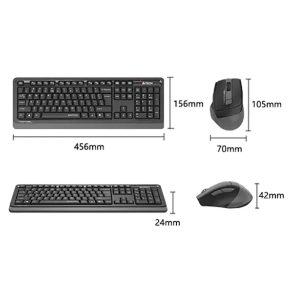 A4TECH FG1035Q Keyboard and Mouse