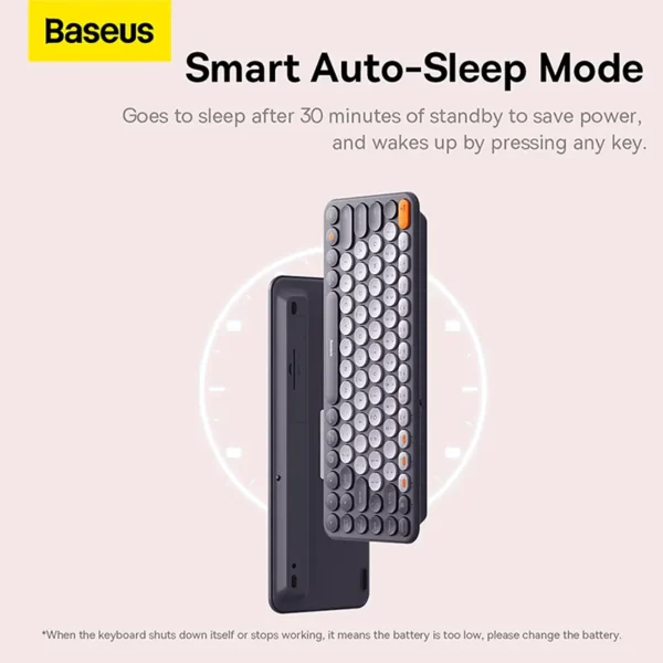 Baseus K01A Clavier Wireless Tri-Mode Keyboard Baby B00955503413