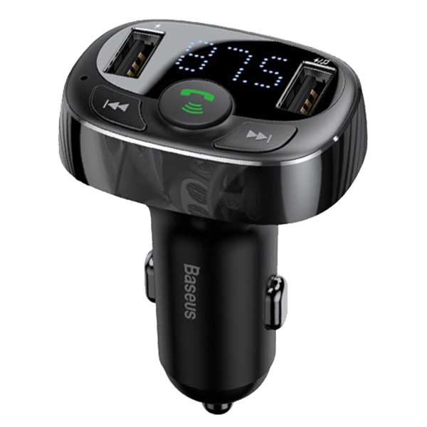 Baseus S-09A T Typed Bluetooth Mp3 Car Charger