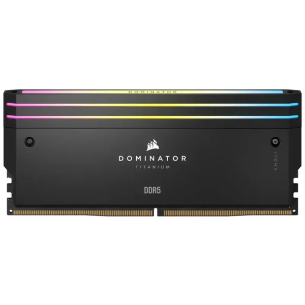 رم کامپیوتر Corsair Dominator Titanium RGB DDR5 32GB 7200MHz CL34 Dual