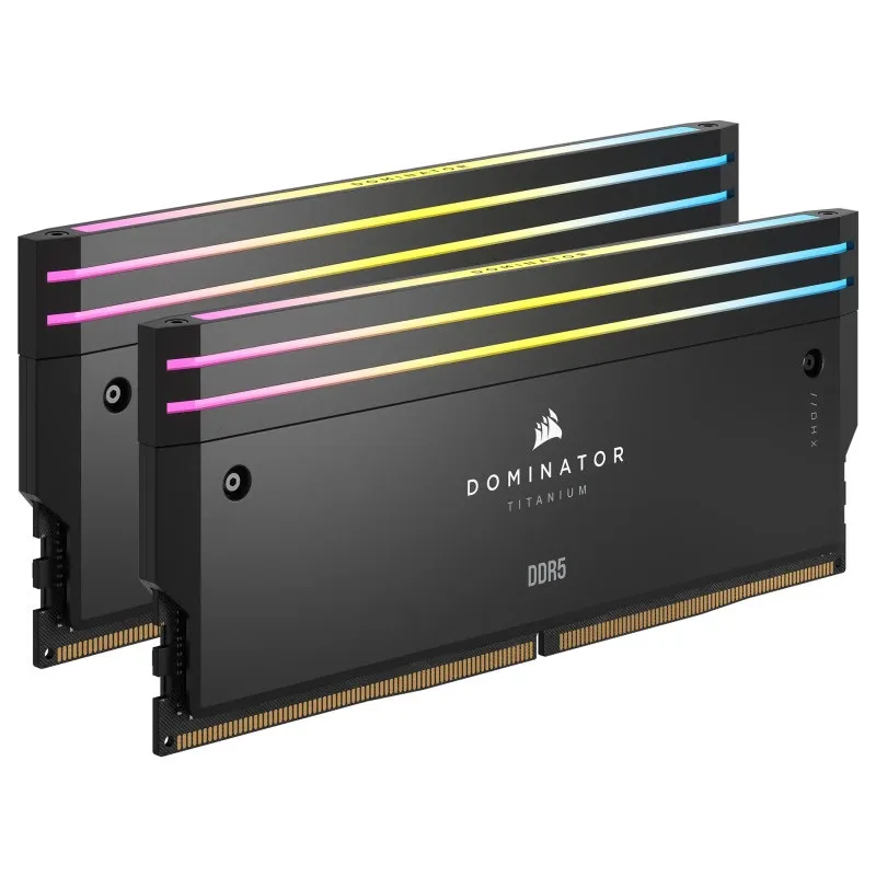 رم کامپیوتر Corsair Dominator Titanium RGB DDR5 96GB 6600MHz CL32 Dual