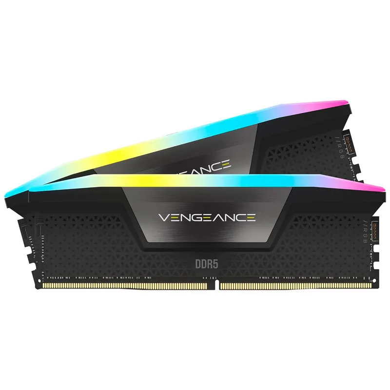 رم کامپیوتر Corsair Vengeance RGB DDR5 96GB 5600MHz CL40 Dual