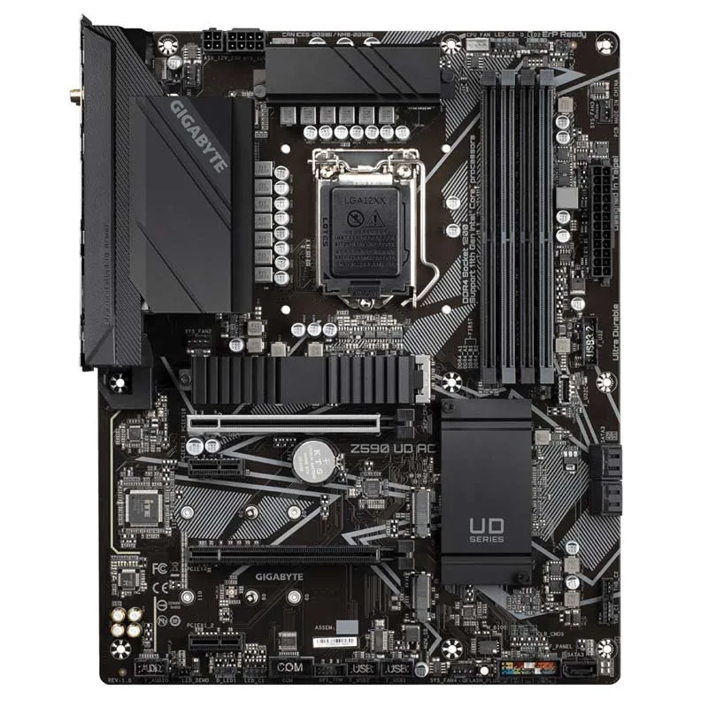 مادربرد گیگابایت GIGABYTE Z590 UD AC rev. 1.0 LGA1200