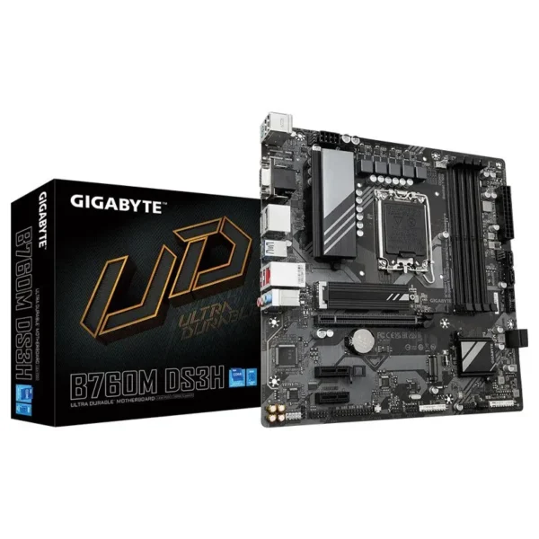 مادربرد گیگابایت Gigabyte B760M DS3H rev.1.0 DDR5 LGA 1700