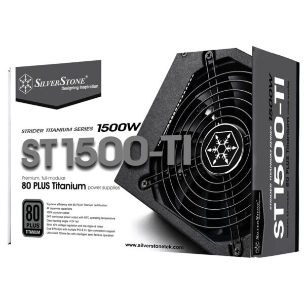 پاور ماژولار سیلوراستون SilverStone SST-ST1500-TI Titanium 1500W