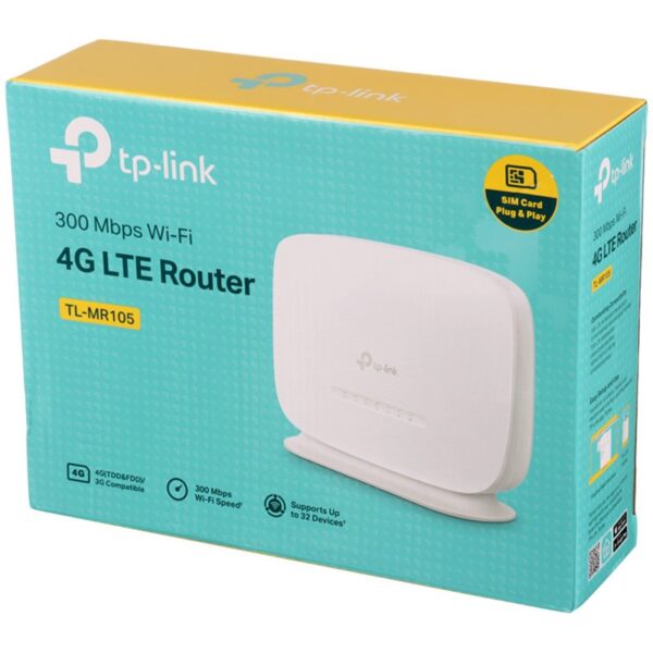 TP-Link TL-MR105 300Mbps 4G LTE Wireless N Modem Router