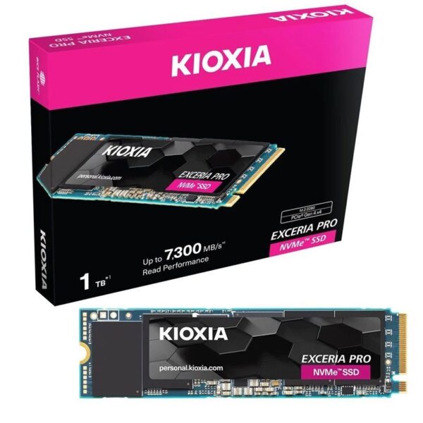 Kioxia Exceria PRO 1TB M.2 SSD Internal Hard Drive