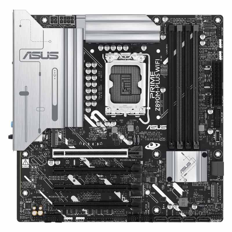 ASUS Prime Z890M-Plus WIFI DDR5 LGA 1851 Motherboard