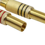 Connector RCA AV Male 3 lines