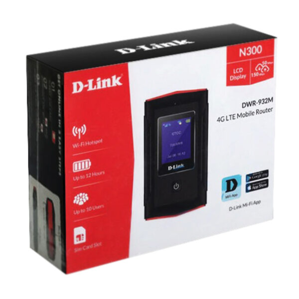 D.Link DWR-932M 4G LTE Mobile Router