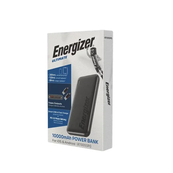 Energizer 10000mAh Power Bank Model UE10055PQ