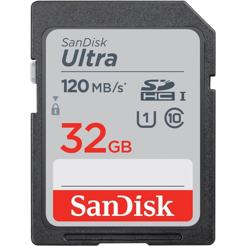 SanDisk Ultra C10 32GB U1 140MB/s Memory Card