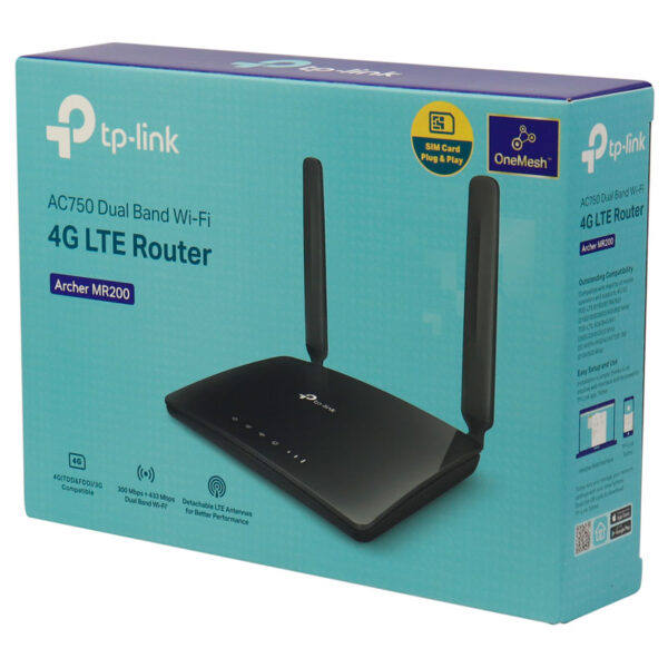 TP-LINK Archer MR200 Dual Band Wireless AC750 4G LTE Modem