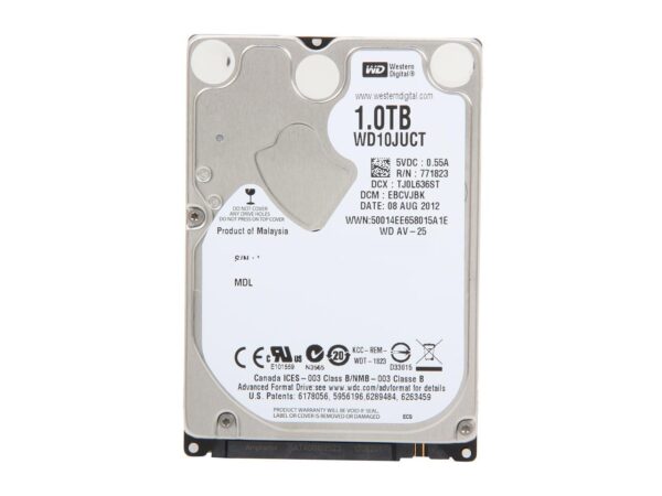 Western Digital 1TB Laptop Hard Drive