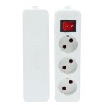 Electro Faz Power Strip with 3 enters