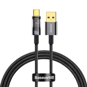 USB to USB-C converter cable, model CATS000201 Fast Charge 5A, length 1 meter