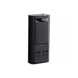 Baseus CGNB000101 171010010 Multifunctional 500W Cigarette Lighter Inverter and Charger