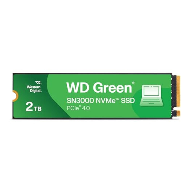 Western Digital Green SN3000 2TB M.2 SSD Internal Hard Drive