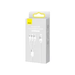 Baseus 3 in 1 Fast Charging Cable 1.2m Type C Lightning Micro USB 3.5A