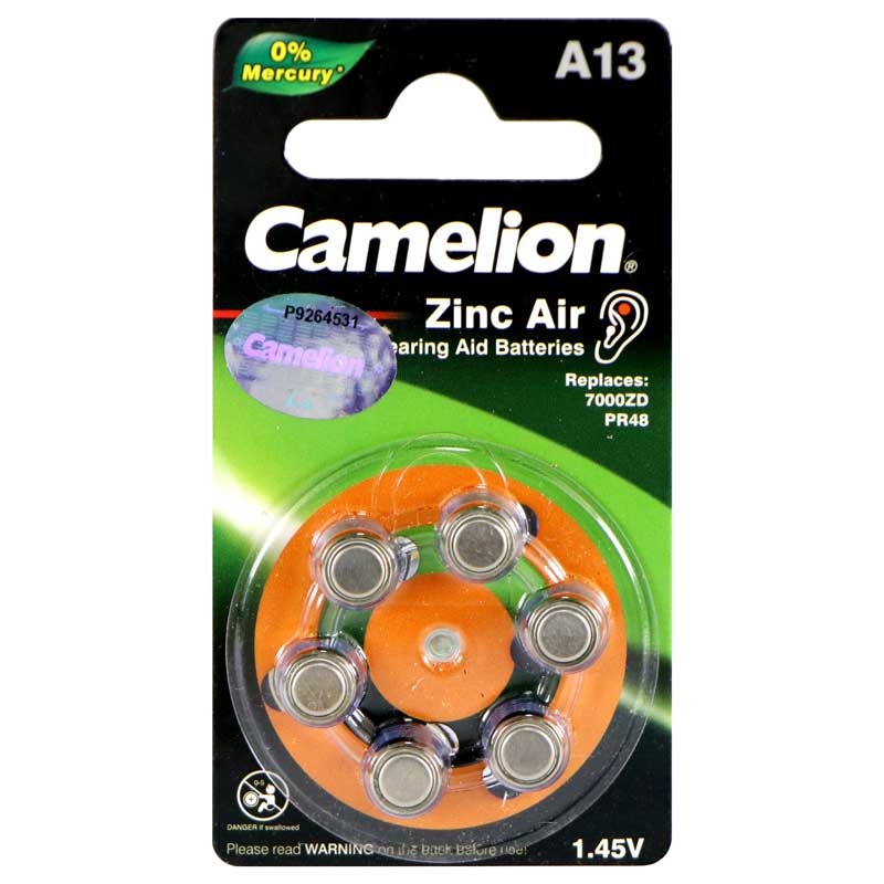 Camelion A13 Hearing Aid Battery