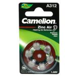Camelion A312 Hearing Aid Battery