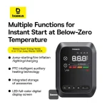 Jump starter, air pump, power bank, Baseus model BS-CH014