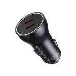 Baseus 60W Cigarette Lighter Charger, Dual USB-C Model CGJM000213