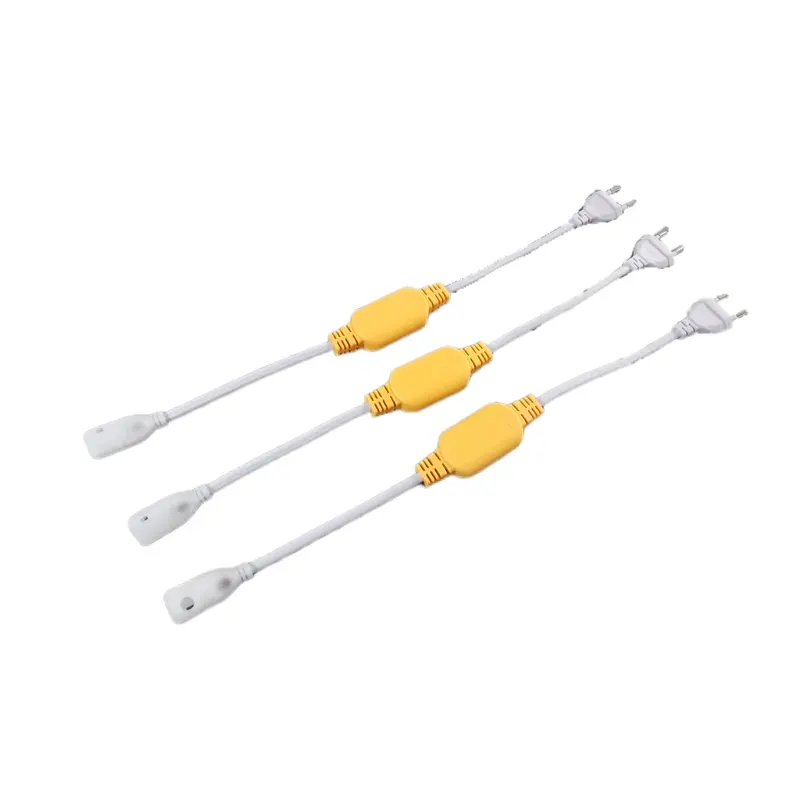 15A LED Rope Light Power Connector (Orange Socket)