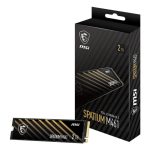 MSI Spatium M461 2TB M.2 SSD Internal Drive