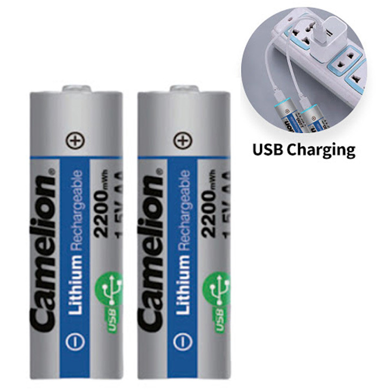 Camelion UB-AA2200-PBH2 AA 2200mAh Rechargeable Battery