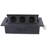 Built-in tabletop cabinet socket