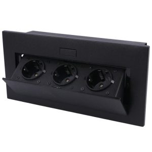 Built-in tabletop cabinet socket